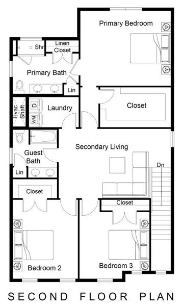 Arlington:Second Floor