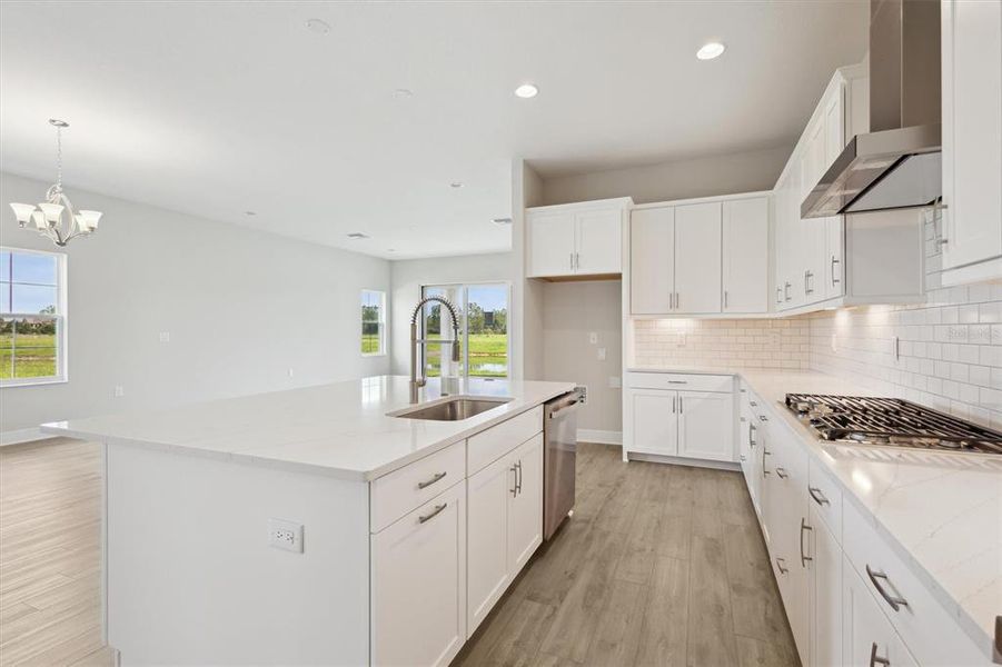 Furnished interior view inside a new home in Two Rivers, Zephyrhills (Image 3).
