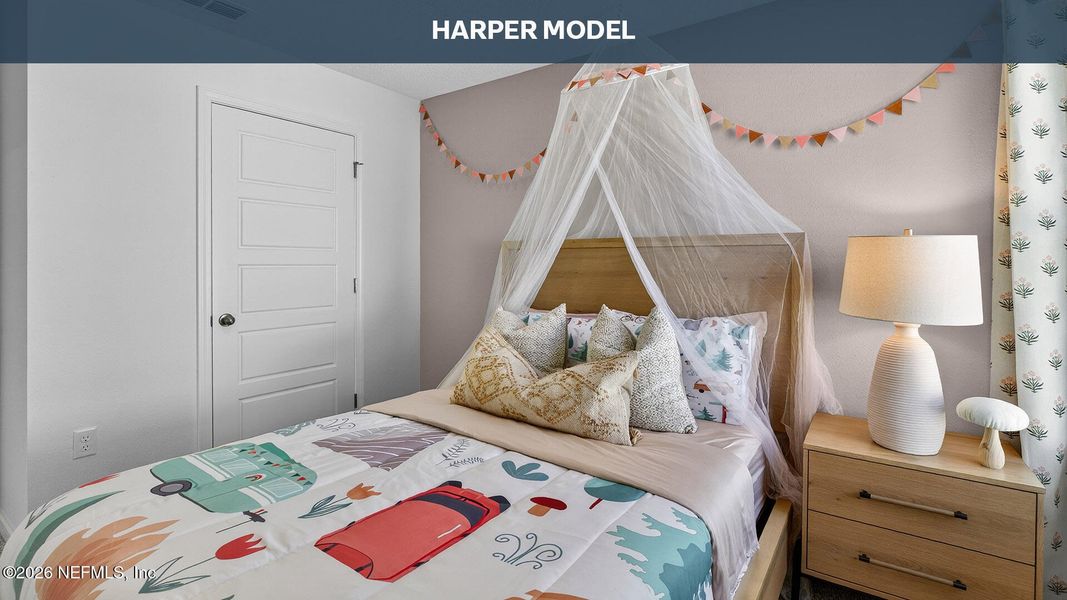 Furnished interior view inside a new home in Rookery, Green Cove Springs (Image 15).