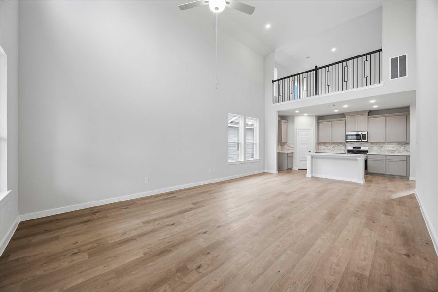 Spacious, unfurnished interior of a new home in Bluebonnet Village, Bellville (Image 13). Spacious, unfurnished interior of a new home in Bluebonnet Village, Bellville (Image 13).