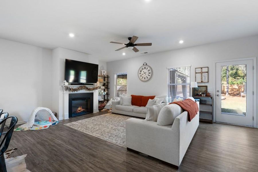 Furnished interior view inside a new home in Sycamore Crest, Calhoun (Image 18).
