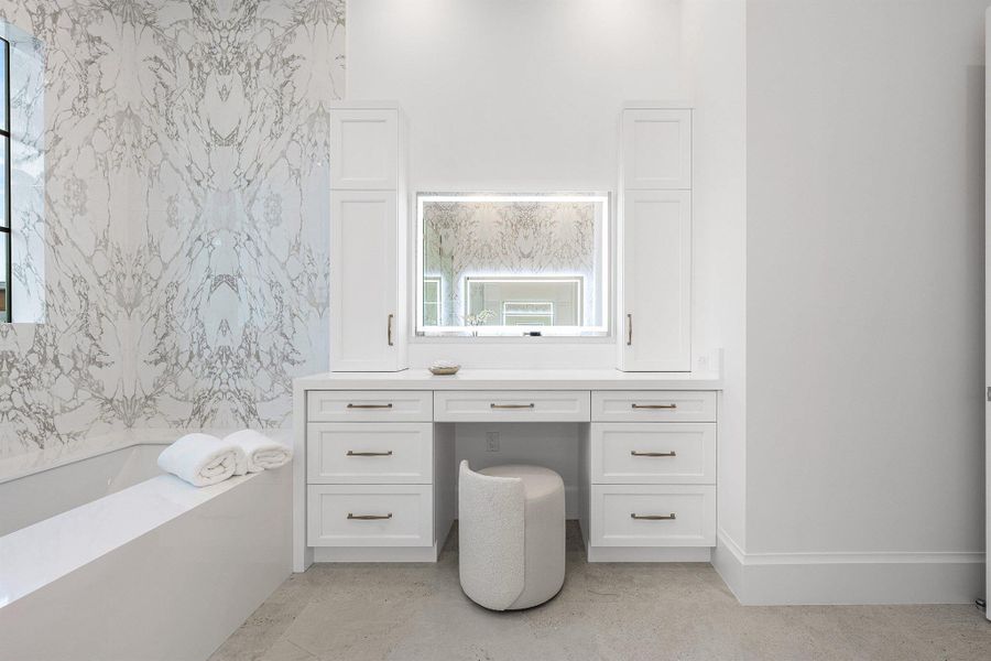 Furnished interior view inside a new home in , Boca Raton (Image 20).