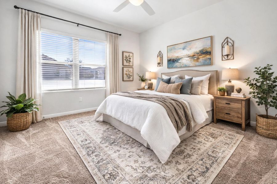 This photo is virtually staged