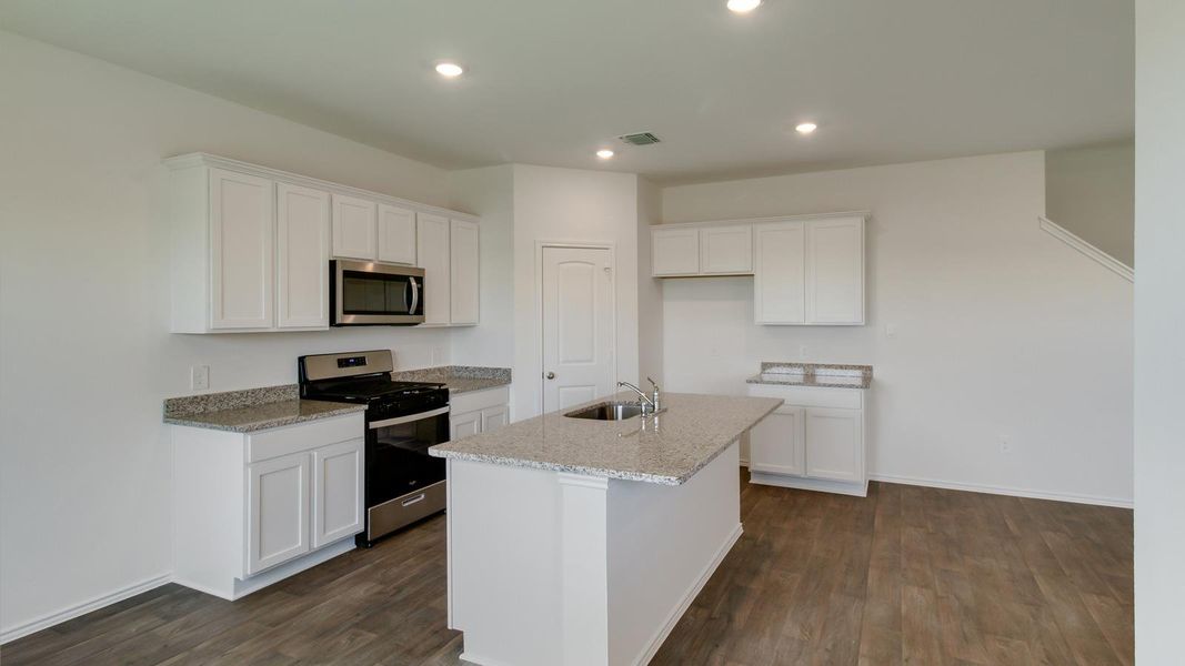Furnished interior view inside a new home in Southgrove, Kyle (Image 4). Furnished interior view inside a new home in Southgrove, Kyle (Image 4).