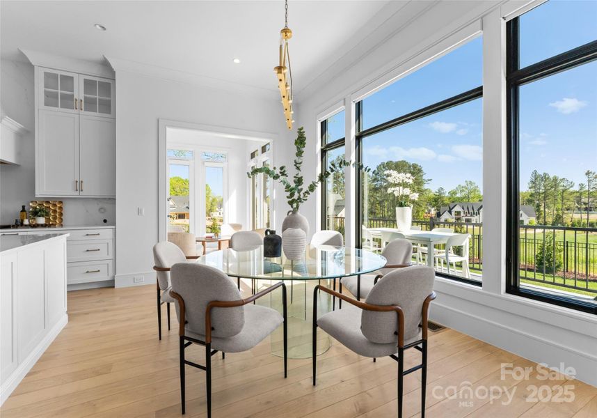 Furnished interior view inside a new home in , Weddington (Image 16).