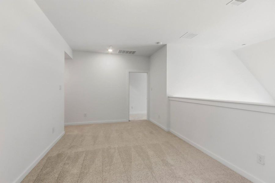 Spacious, unfurnished interior of a new home in Woodforest Townhomes, Montgomery (Image 15). Spacious, unfurnished interior of a new home in Woodforest Townhomes, Montgomery (Image 15).