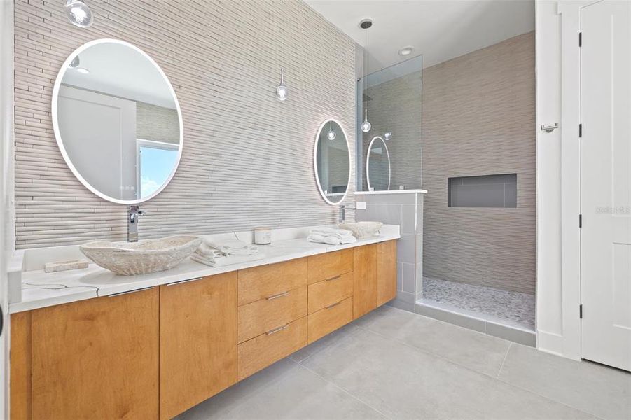 Furnished interior view inside a new home in , Belleair Beach (Image 53).