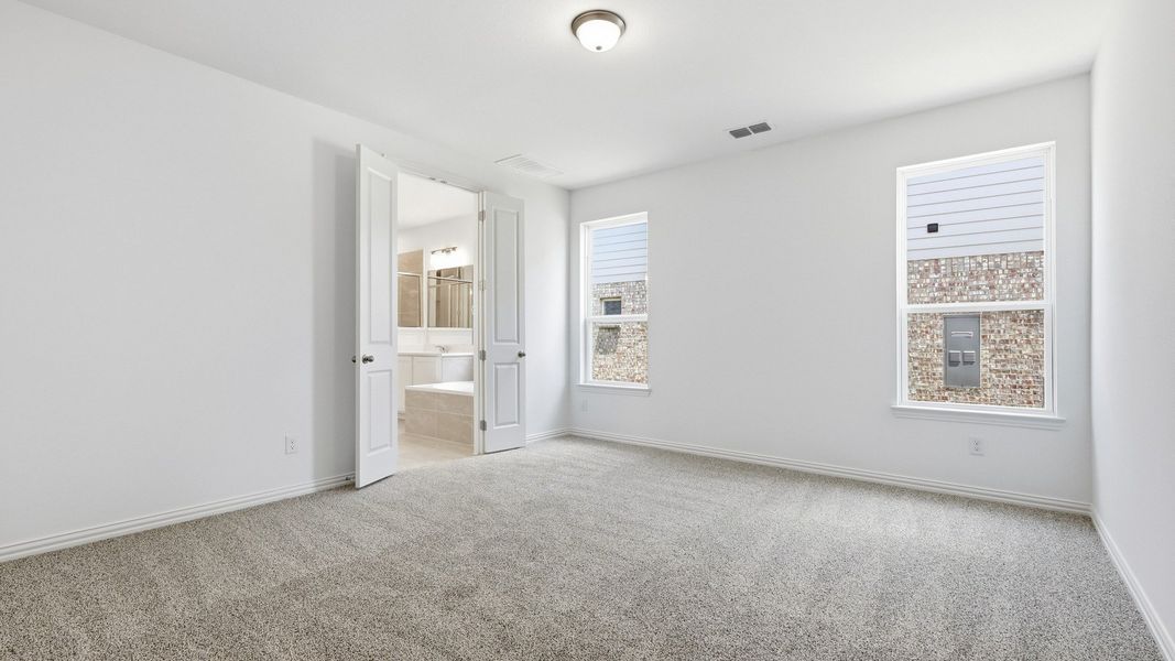 Furnished interior view inside a new home in Anna Ranch, Anna (Image 30).