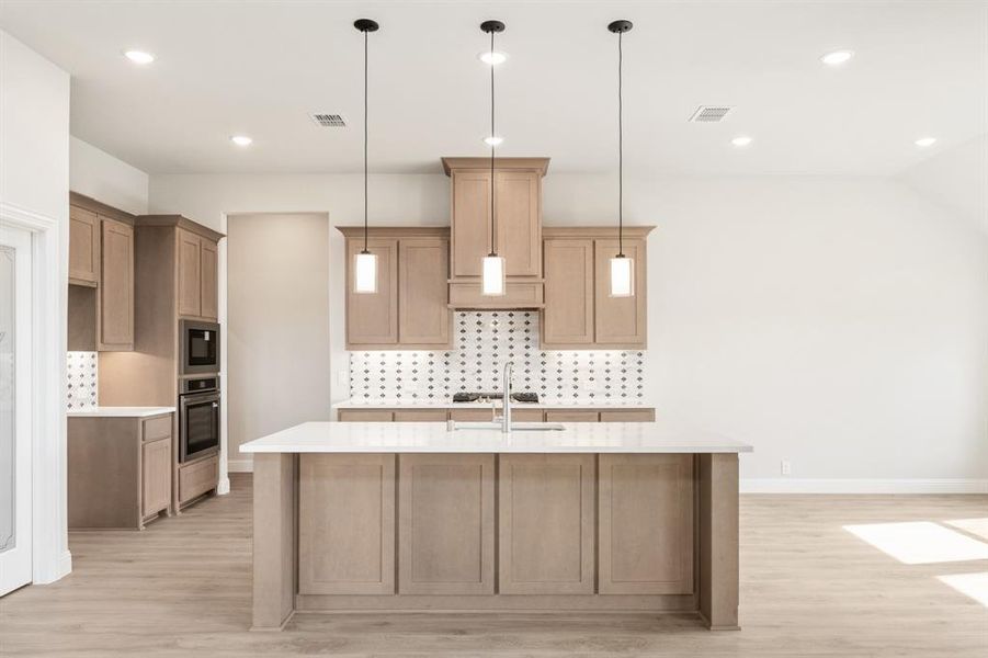 Furnished interior view inside a new home in Ridge Ranch Classic 60, Mesquite (Image 11).