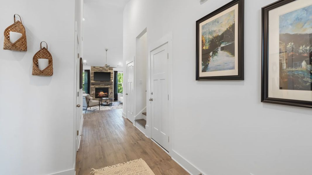 Furnished interior view inside a new home in Walnut Ridge, Inman (Image 7).