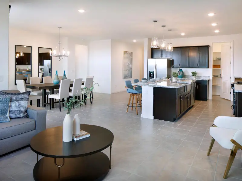 Furnished interior view inside a new home in Paloma Creek - Reserve Series, Surprise (Image 7).