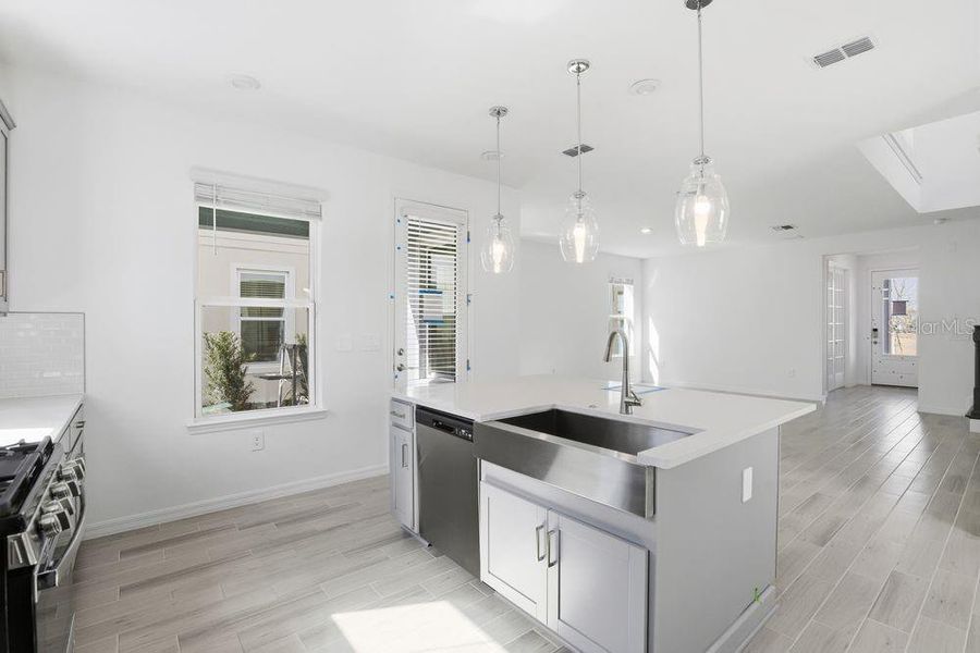 Furnished interior view inside a new home in Harvest at Ovation, Winter Garden (Image 6).