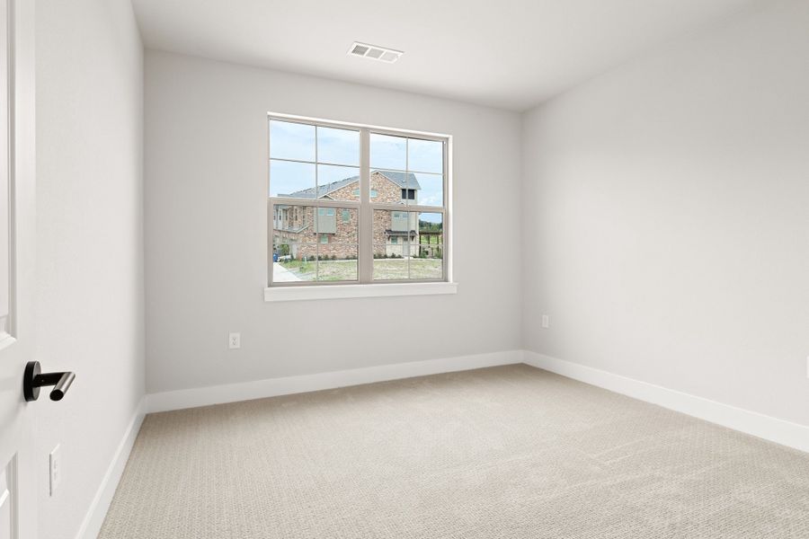 Spacious, unfurnished interior of a new home in The Tribute, The Colony (Image 40). Spacious, unfurnished interior of a new home in The Tribute, The Colony (Image 40).
