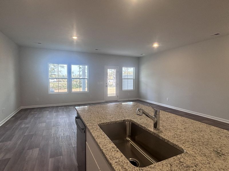 Close-up of interior finishes inside a home in Lindera Preserve at Cane Bay Plantation: Townhomes, Summerville (Image 10). Close-up of interior finishes inside a home in Lindera Preserve at Cane Bay Plantation: Townhomes, Summerville (Image 10).