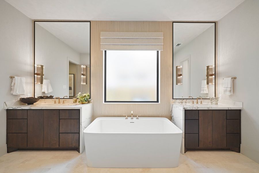 Furnished interior view inside a new home in COLTON - Fedrick Harris, Montgomery (Image 33). Furnished interior view inside a new home in COLTON - Fedrick Harris, Montgomery (Image 33).