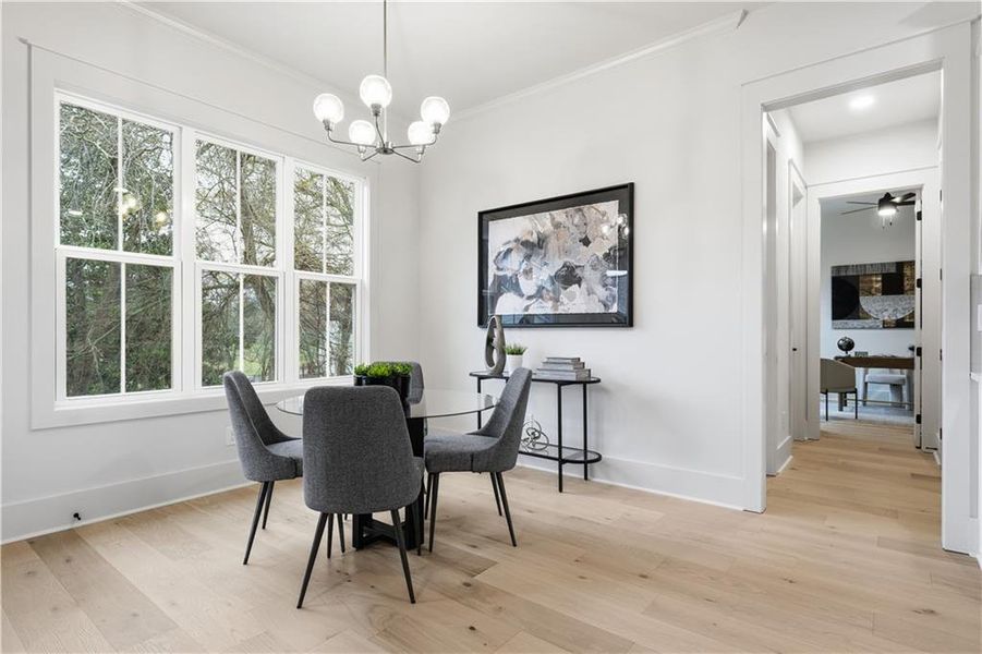 Furnished interior view inside a new home in , Gainesville (Image 33). Furnished interior view inside a new home in , Gainesville (Image 33).