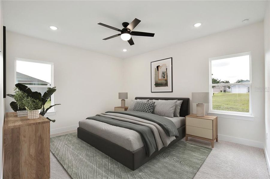 Furnished interior view inside a new home in , Groveland (Image 12). Furnished interior view inside a new home in , Groveland (Image 12).