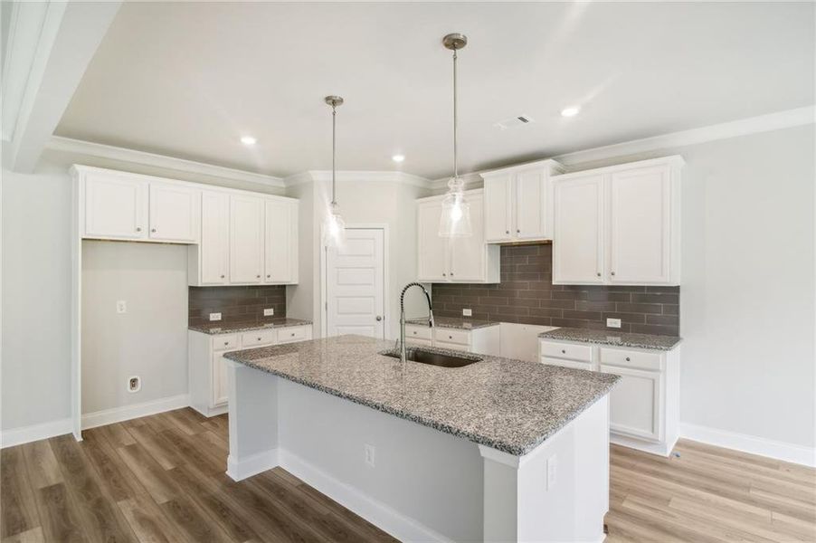 Furnished interior view inside a new home in Crofton Place Enclave, Snellville (Image 11).
