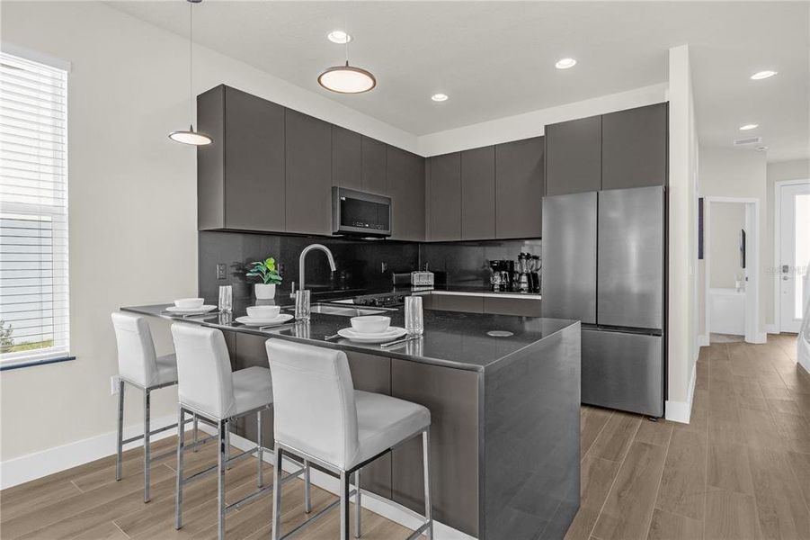 Furnished interior view inside a new home in , Clermont (Image 5).