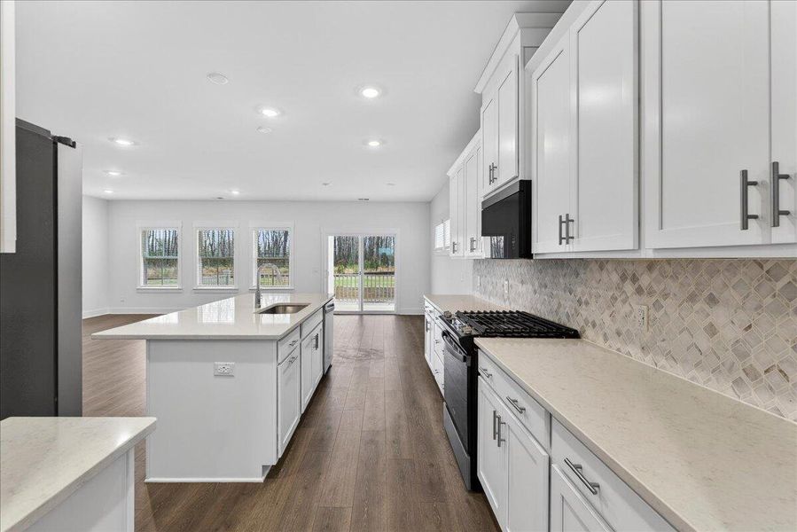 Furnished interior view inside a new home in , Summerville (Image 8). Furnished interior view inside a new home in , Summerville (Image 8).