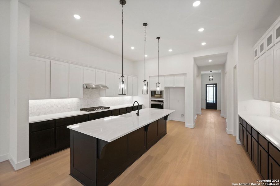 Furnished interior view inside a new home in Davis Ranch: 60ft. lots, San Antonio (Image 11).