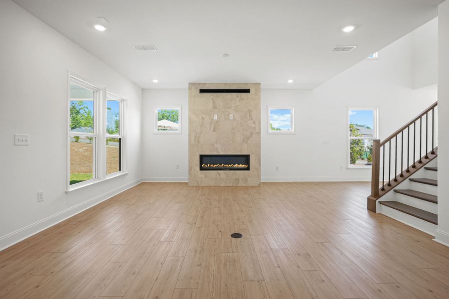 Spacious, unfurnished interior of a new home in Elmbrook, Indian Trail (Image 62). Spacious, unfurnished interior of a new home in Elmbrook, Indian Trail (Image 62).
