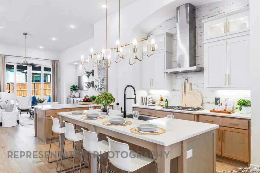 Furnished interior view inside a new home in Esperanza, Boerne (Image 14). Furnished interior view inside a new home in Esperanza, Boerne (Image 14).