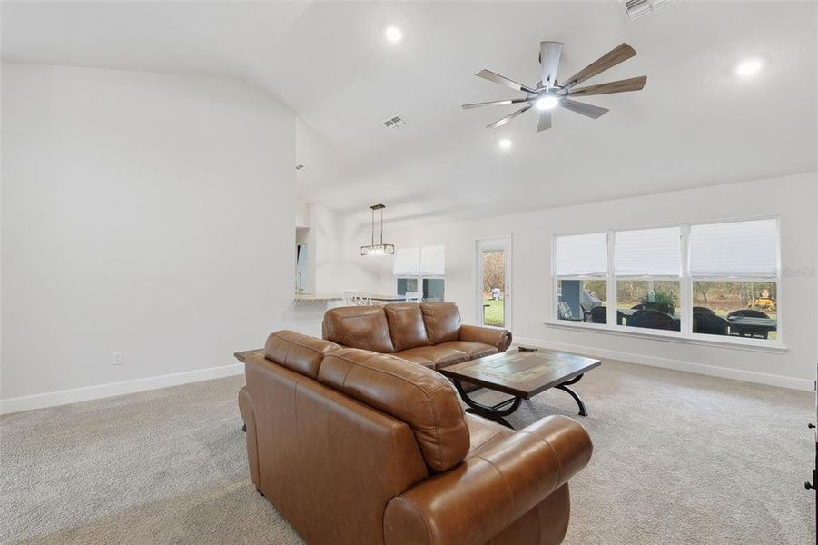 Furnished interior view inside a new home in Royal Highlands, Weeki Wachee (Image 17).