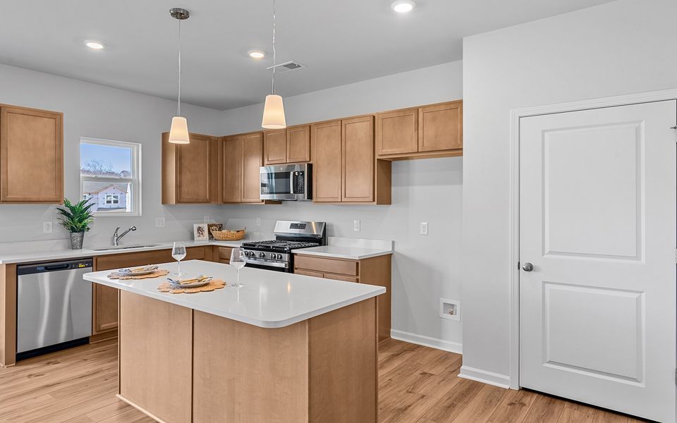 Furnished interior view inside a new home in Bell West, Kernersville (Image 8).