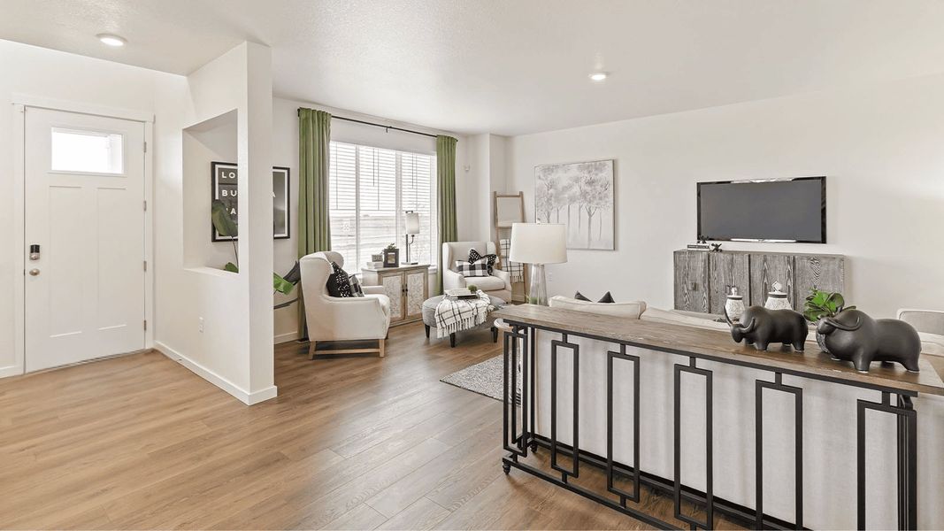 Furnished interior view inside a new home in Sky Ranch, Watkins (Image 11).