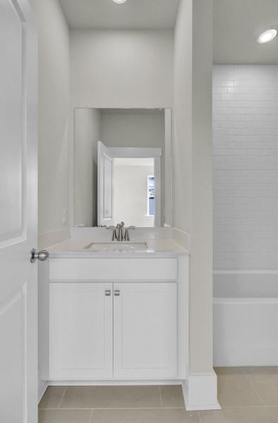 Furnished interior view inside a new home in Indigo Grove Single Family Homes, Johns Island (Image 14).