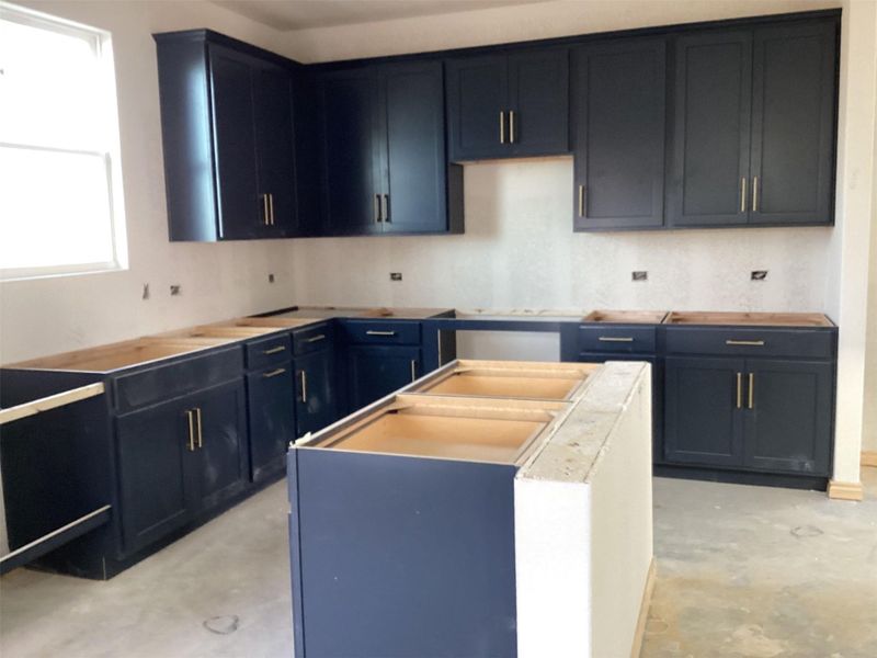 In-progress construction of a new home in Lariat, Liberty Hill, TX (Image 21).