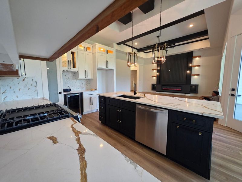 Furnished interior view inside a new home in , Pasadena (Image 4).
