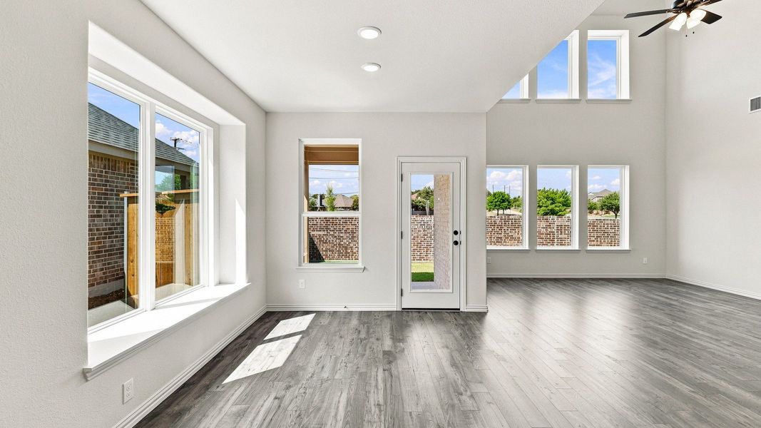 Furnished interior view inside a new home in Taylor Estates, Corinth (Image 23).