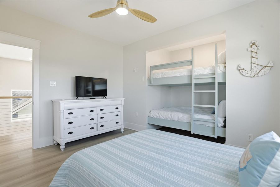 Furnished interior view inside a new home in , Galveston (Image 11).
