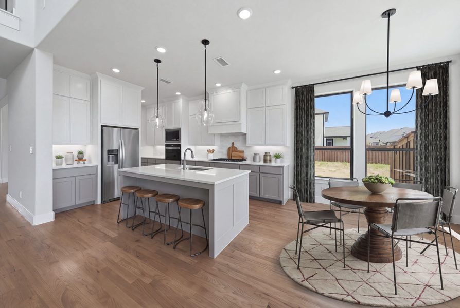Furnished interior view inside a new home in Hillside Village, Celina (Image 16).