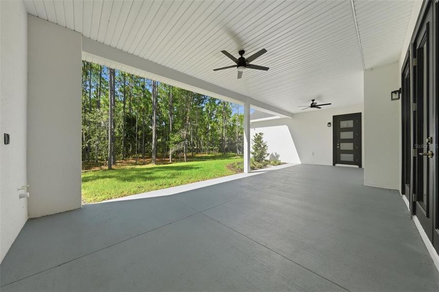 Exterior details and patio area of a home in , Wildwood (Image 30).