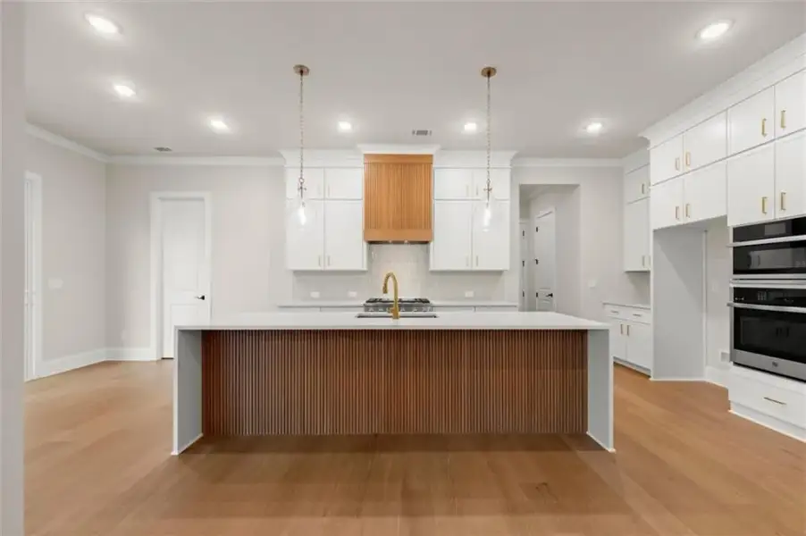 Furnished interior view inside a new home in , Flowery Branch (Image 8).
