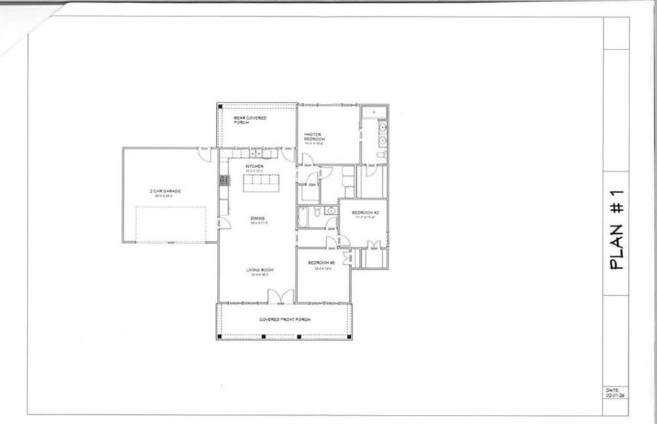 2D floor plan layout of this home in , Commerce, GA (Image 4). 2D floor plan layout of this home in , Commerce, GA (Image 4).