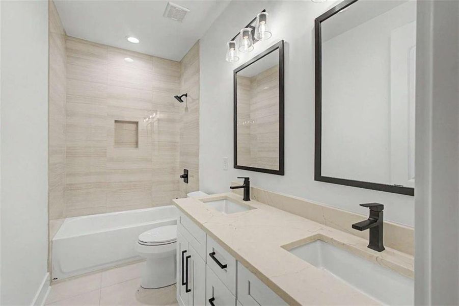 Furnished interior view inside a new home in , Conyers (Image 13). Furnished interior view inside a new home in , Conyers (Image 13).