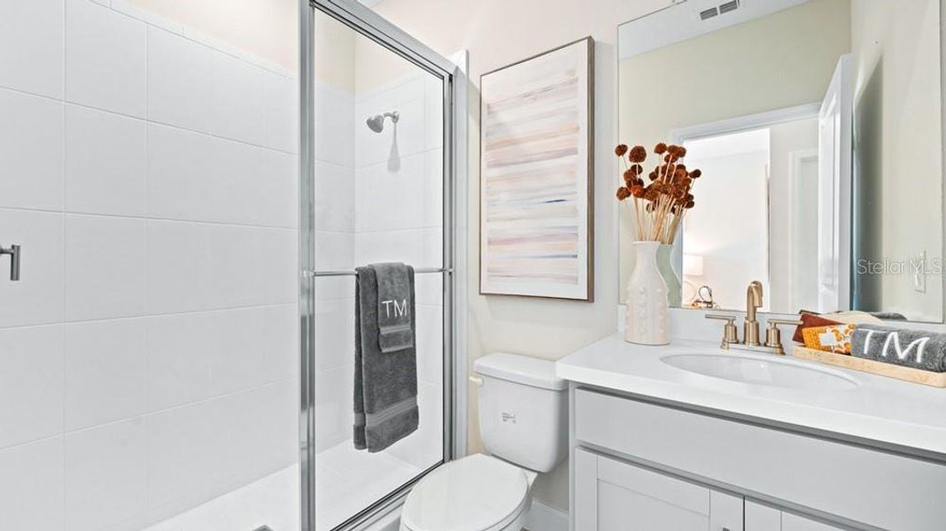 Furnished interior view inside a new home in Palms at Coasterra, Palmetto (Image 5). Furnished interior view inside a new home in Palms at Coasterra, Palmetto (Image 5).