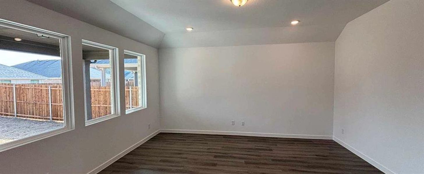 Family Room Construction Progress