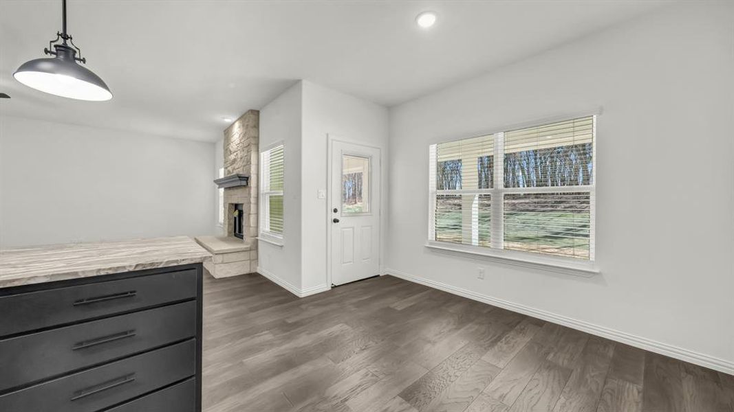 Spacious, unfurnished interior of a new home in , Poolville (Image 18).