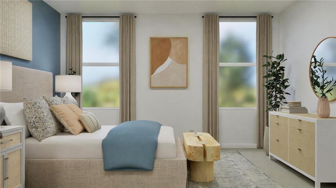 Furnished interior view inside a new home in Westview, Kissimmee (Image 13). Furnished interior view inside a new home in Westview, Kissimmee (Image 13).