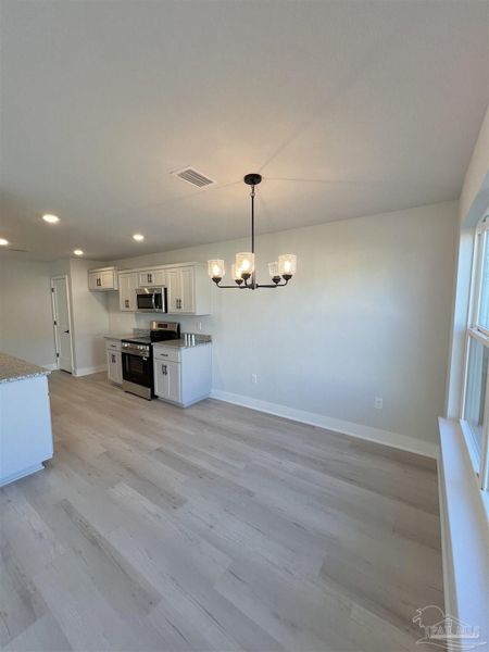 Spacious, unfurnished interior of a new home in Allison Acres, Cantonment (Image 12). Spacious, unfurnished interior of a new home in Allison Acres, Cantonment (Image 12).