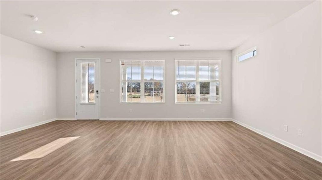 Spacious, unfurnished interior of a new home in Brookland Commons, Monroe (Image 17).