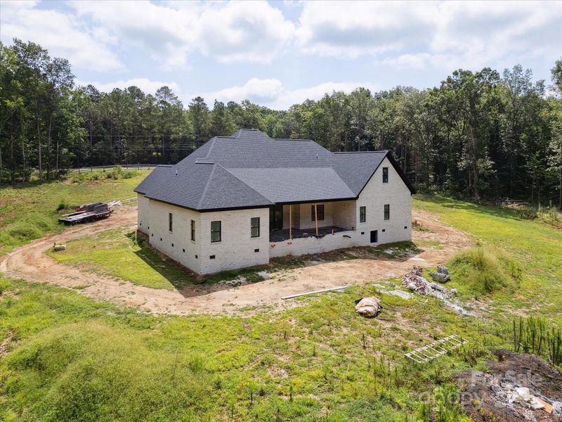 Exterior details and patio area of a home in , Waxhaw (Image 18).