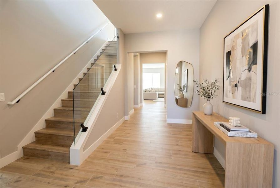 Furnished interior view inside a new home in Bella Collina, Montverde (Image 11).