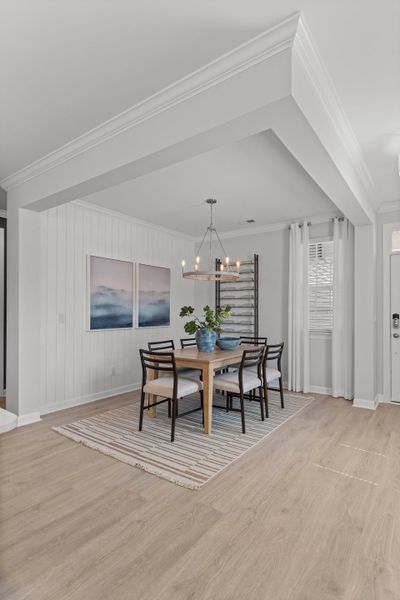 Furnished interior view inside a new home in Terrapin, Leland (Image 13).