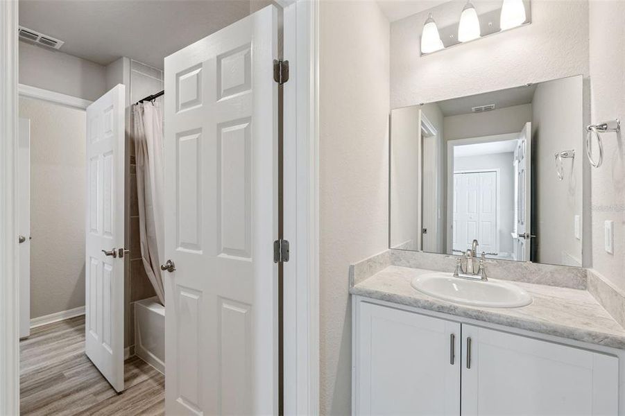 Furnished interior view inside a new home in , St. Cloud (Image 16).